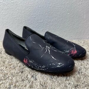 Mara & Mine leather “Spider” loafers sz 8